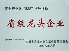 2008年度省级龙头企业